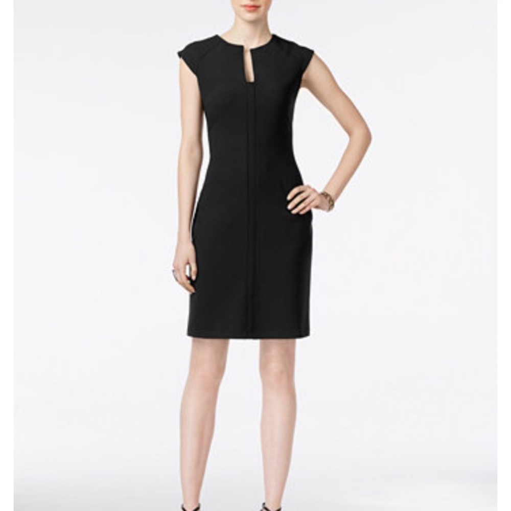 Bar III Black sheath dress